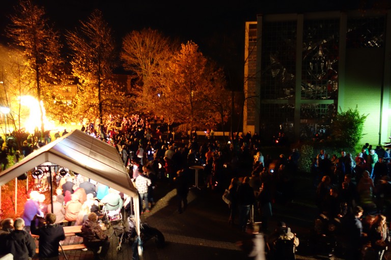 Martinsfeuer bei St. Martin